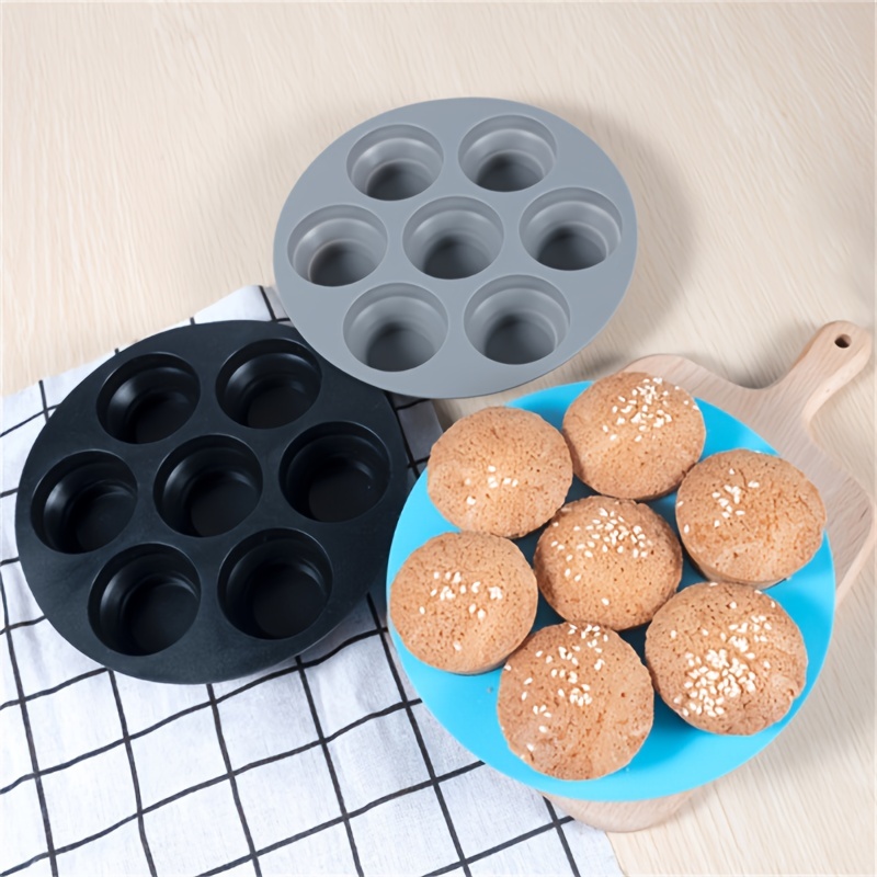 2pcs air fryer cupcake cups Chocolate Muffin Cake Mold Air Fryer Muffin Pan