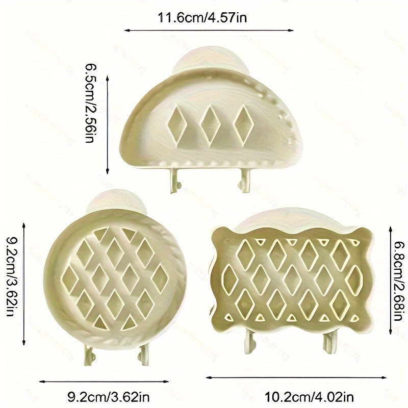 Mini Pie Maker for Christmas Party Baking Supplies, Snowflake, Mitt and  Christmas Tree Shapes 3-Piece, Dough Presser Pocket Pie Mold Set, Hand Pie