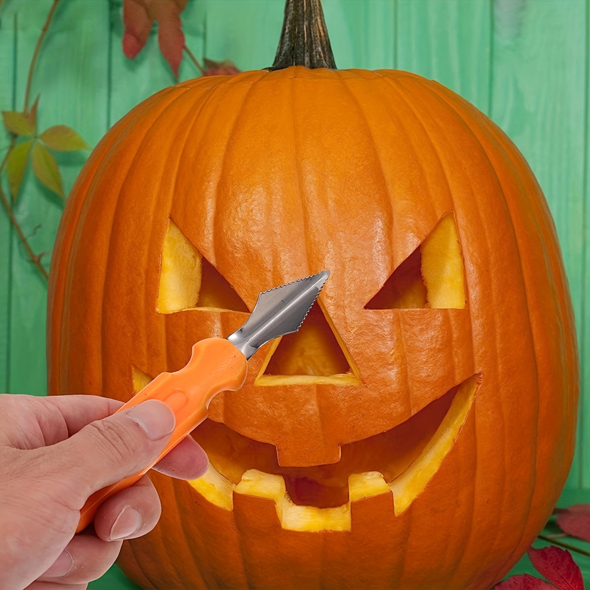Halloween Pumpkin Carving Kit - 22 Pcs Stainless Steel Pumpkin