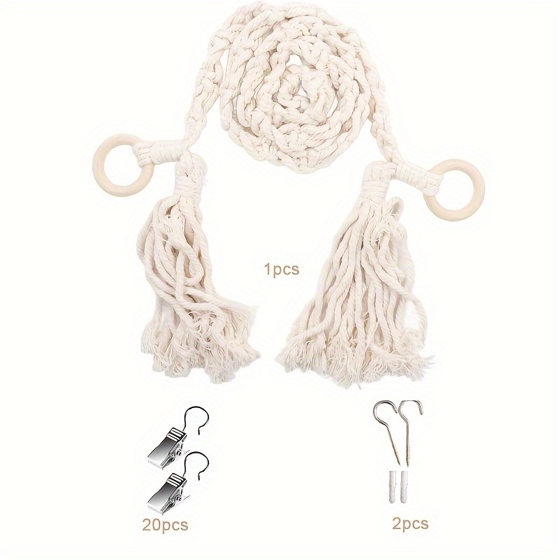 2 Pack Boho Toy Storage Chain Hanging Stuffed Animal Storage Chain with  Clips, 79 Animal Toy Holder for Stuffed Animal Display Chain Macrame Wall  Toy