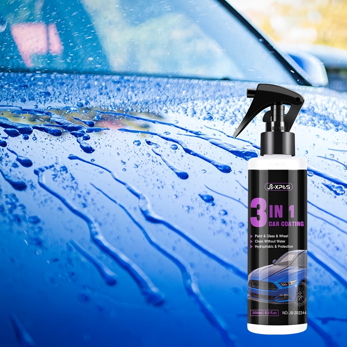 3 in 1 100ML High Protection Quick Hydrophobic Car Coat Ceramic