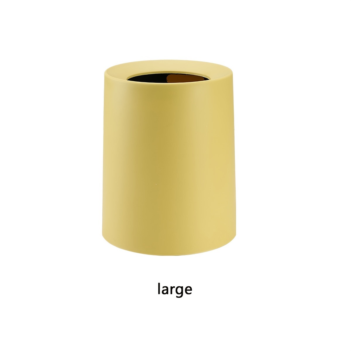 Square Modern Trash Bathroom Bedroom Trash Bin Open Lid - Temu Australia