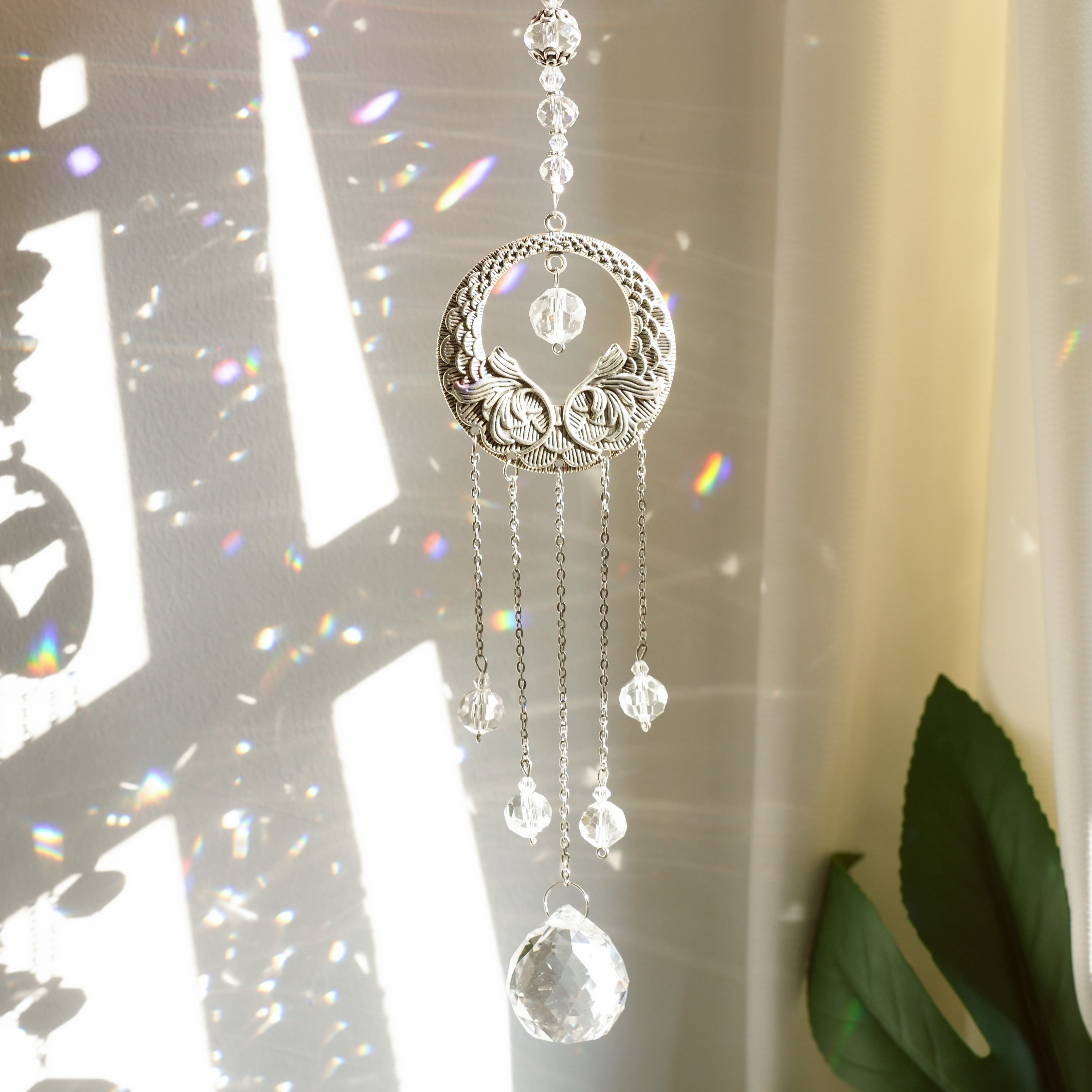 Golden Silver Diy Sun Catcher Making Kit Indoor Window - Temu