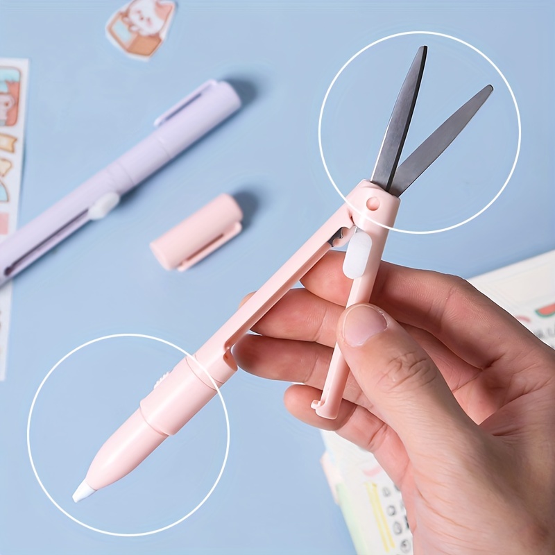 Mini Portable Scissors Paper Cutter Knife 1 Multifunctional - Temu