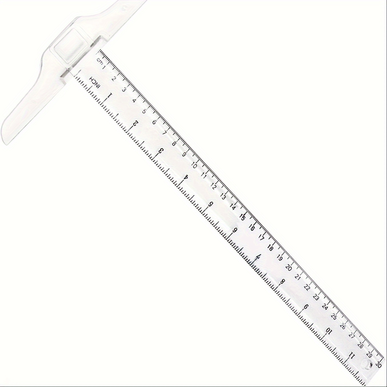 1pc Square L-shaped Ruler Stainless Steel Double Sided High Precision Scale  Multi-functional Thickened Corner Ruler For Leather Tool 3.94inch*5.91inch