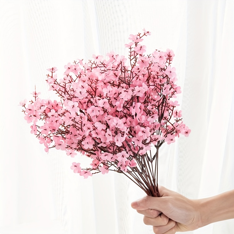 Artificial Gypsophila Flower, Baby Breath Artificial Flowers Bulk, Fake  Plant Wedding Party Decoration, Real Touch Flowers Diy Home Garden Home  Decoration, Fall Winter Home Decor - Temu Philippines