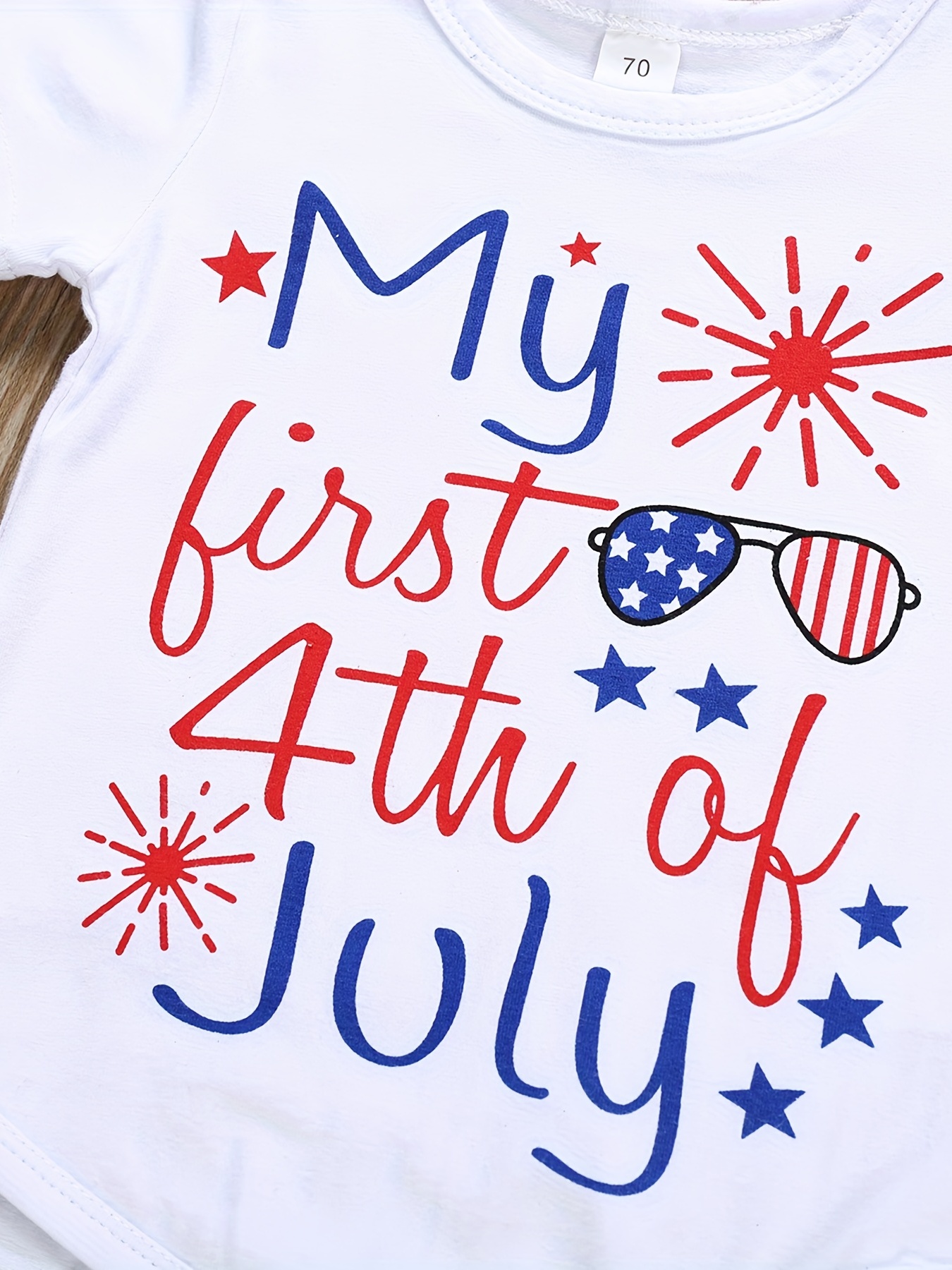 baby boy 4th of july shirt