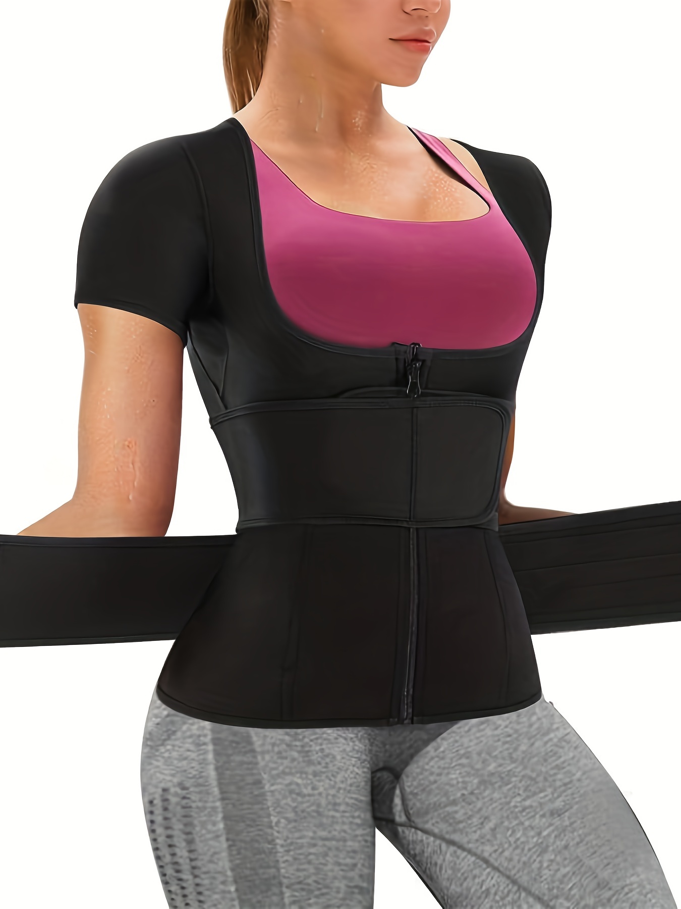 Women's Waist Training Tummy Control Body Shaping Sports Belt Vest, Women's  Waist Corset Slim Clothing, Women's Activewear