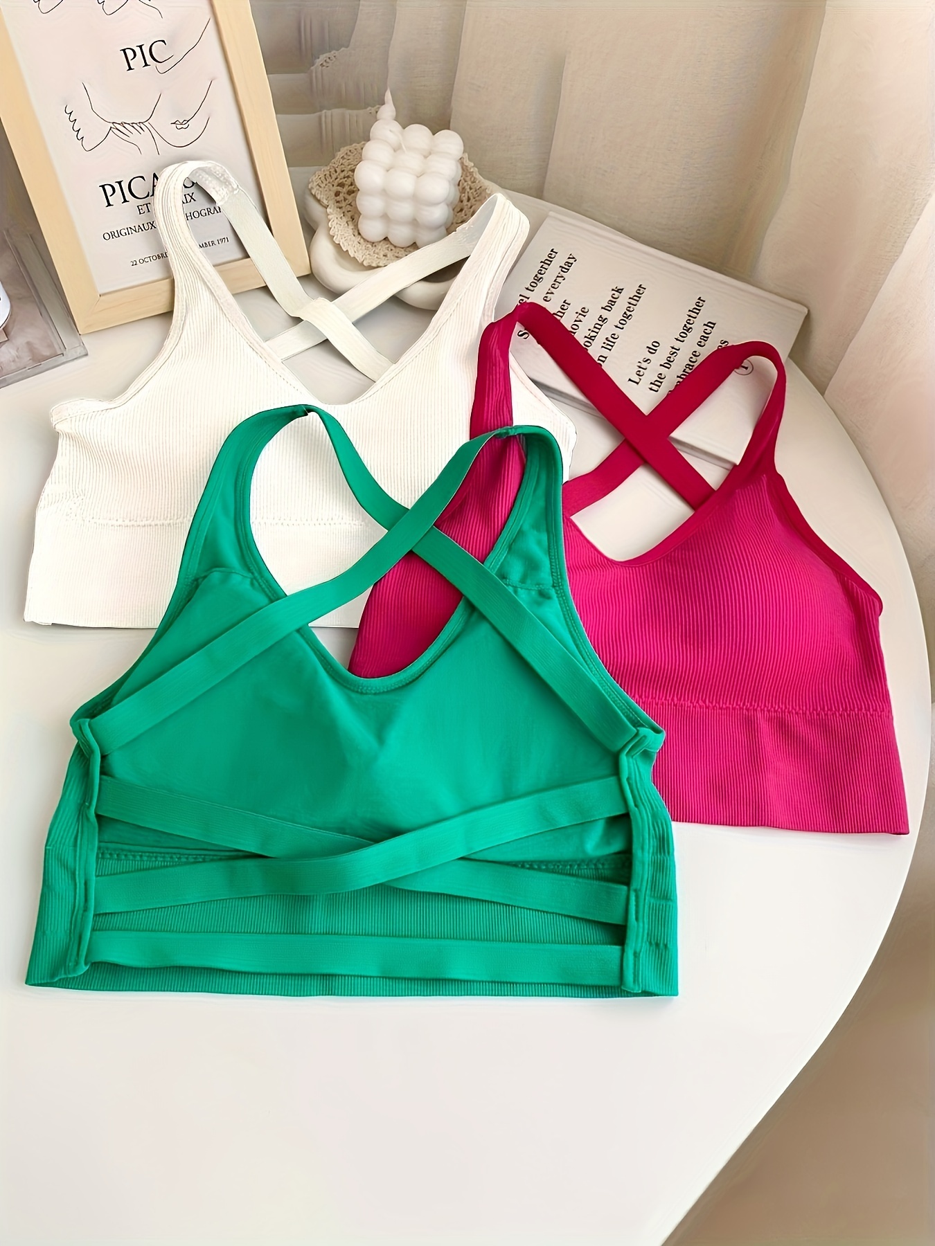 RUUHEE Women Backless Sports Bra … curated on LTK