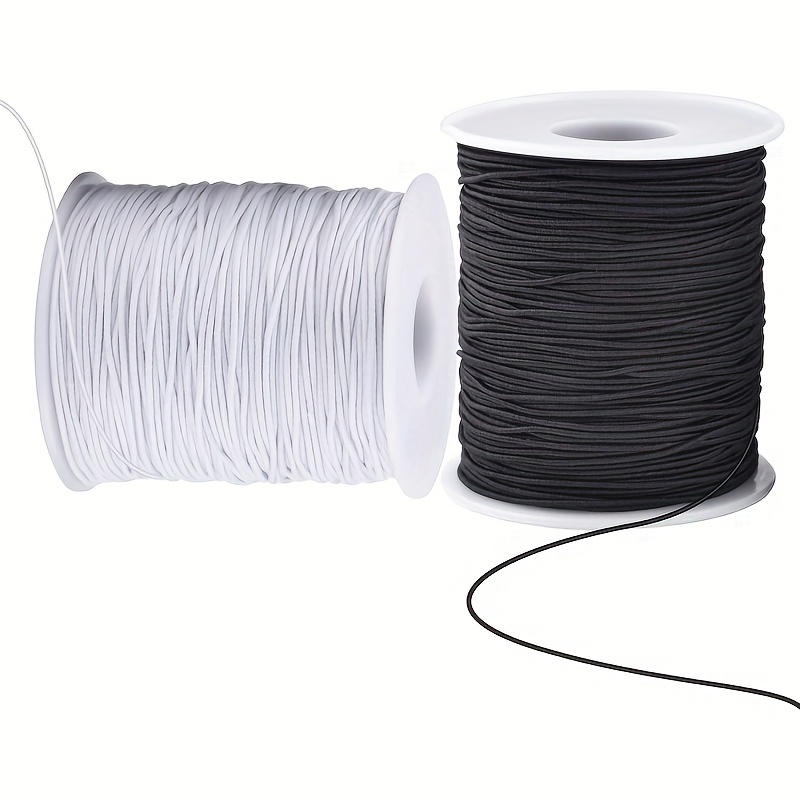 0.8MM Elasticity Elastic Stretch Cord, Clear (25 Meters)