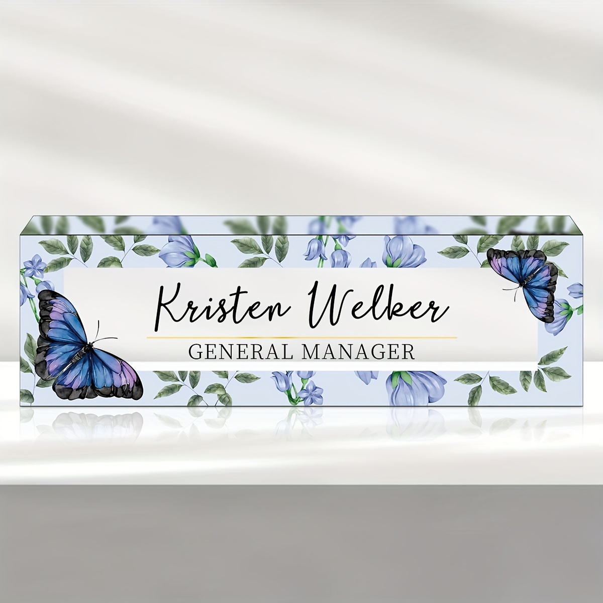 Personalized Custom Desk Name Plate, Customized Office Gifts For Coworkers  Boss Teacher, Employee Appreciation Gifts, Office Desk Decor For Women Men,  Paperweight Keepsake - Temu