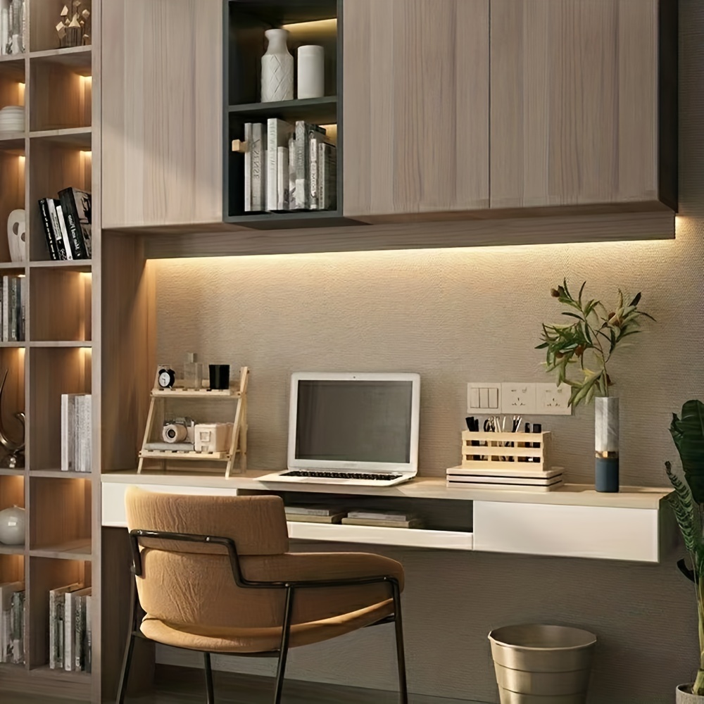 Stylish 2 tier Wooden Desktop Storage Shelf For Home Office - Temu