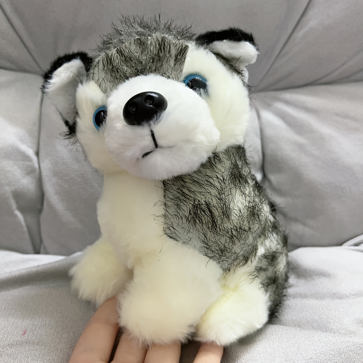 Husky puppy stuffed on sale animal