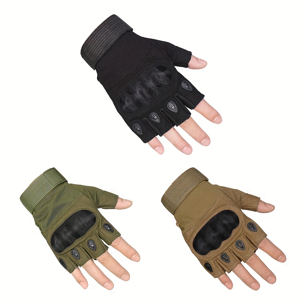Guantes tácticos protectores indestructibles de dedo completo, guantes  tácticos resistentes para equitación, trabajo, deportes al aire libre,  guantes