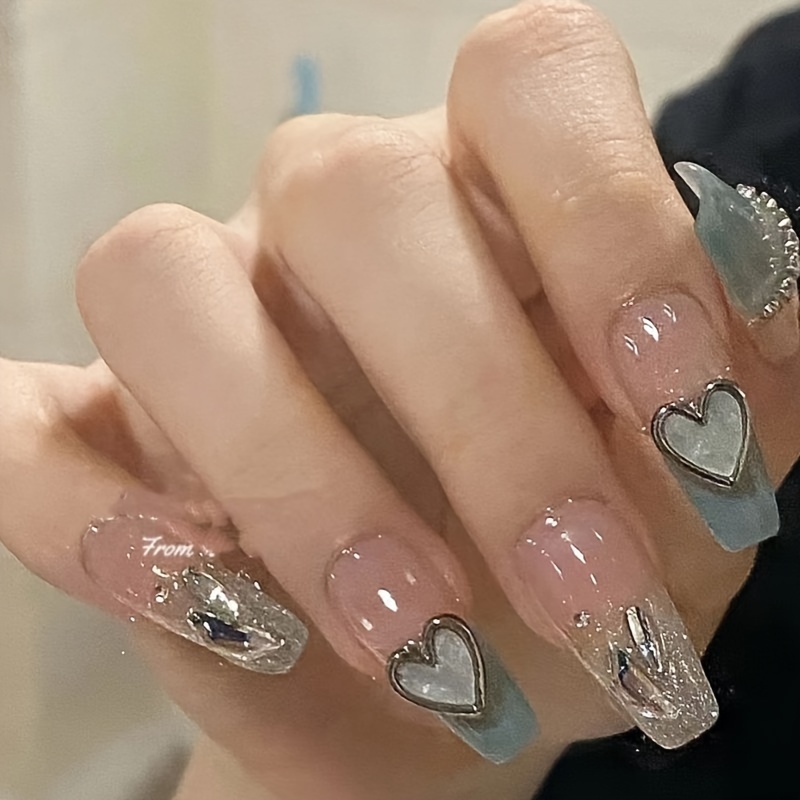 Silver Nail Gems - Temu Australia