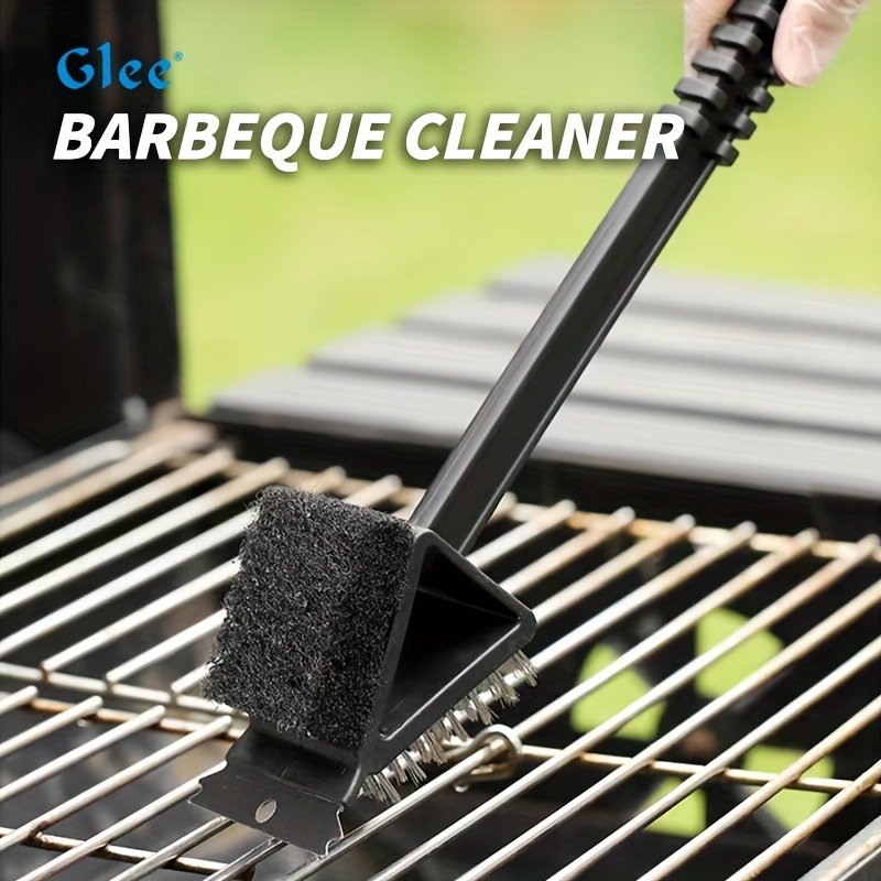 Barbecue Brush, Barbecue Scrubber, Bbq Cleaning Brush, Plastic Handle Brush  Cleaner, Bbq Grill Brush And Scraper, Bbq Tools, Outdoor Grilling  Accessories, Cleaning Tools, Kitchen Accessories, - Temu