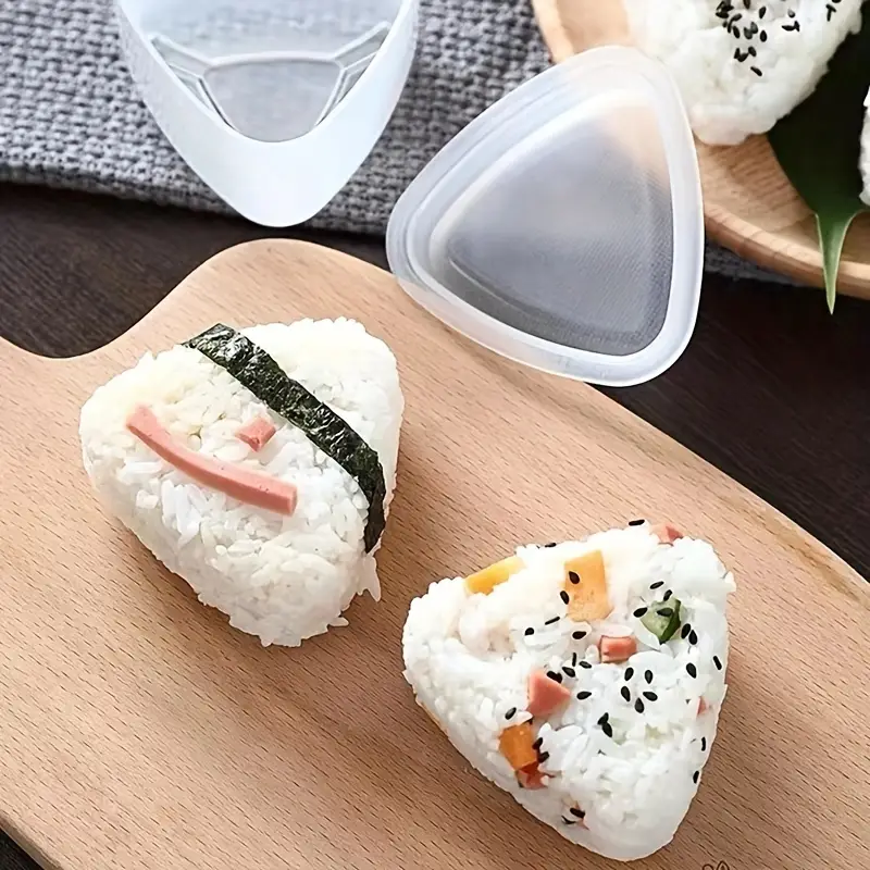 Stampo Sushi --te 2 Pezzi, Onigiri Rice Ball Food Press Kit Triangolare  Sushi Maker Accessori Bento Cucina Giapponese, Non Perdere Fantastiche  Offerte