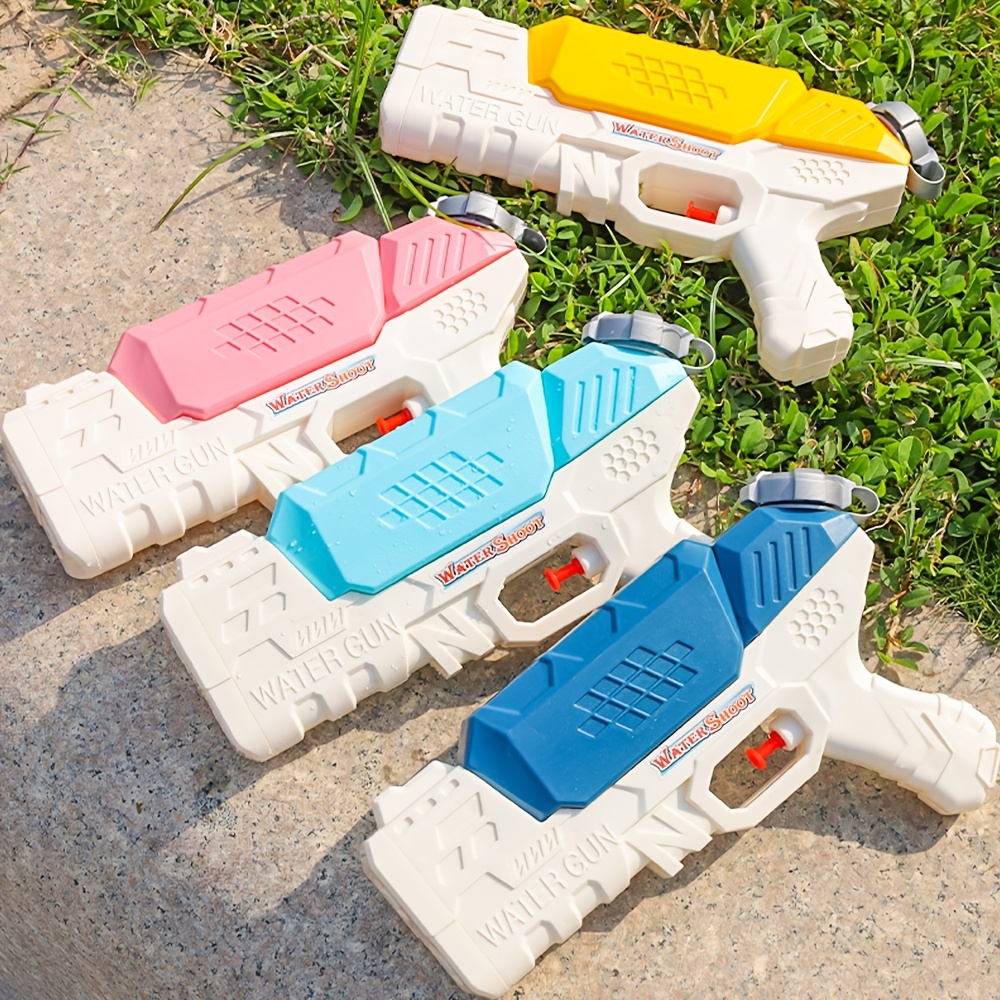 Pistola de agua de remojo de chorro de alta capacidad de largo alcance para  niños y adultos, juguetes de piscina de verano (paquete de 3)