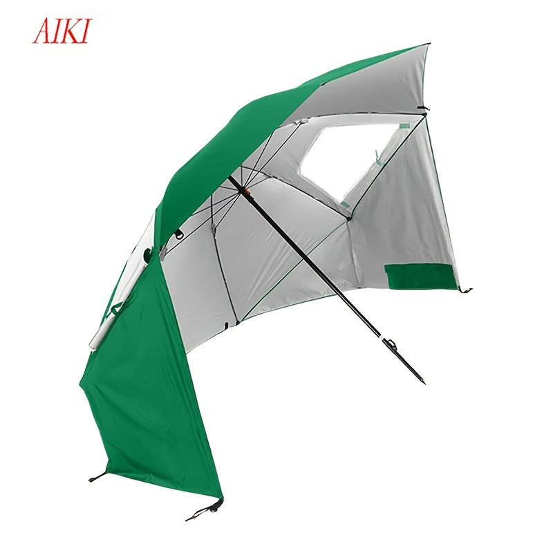 1pc Portable Foldable Outdoor Parasol Breathable Beach Umbrella Outdoor Fishing  Umbrella With Transparent Window For Outdoor Camping And Fishing, Don't  Miss These Great Deals