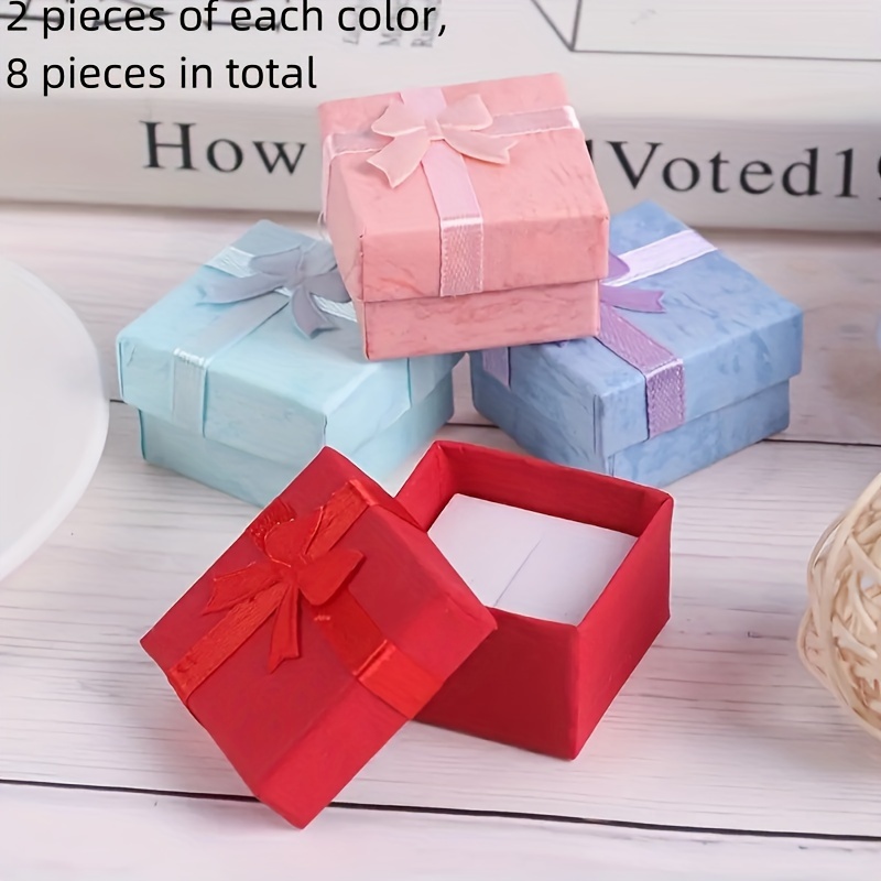 Caja mediana para regalo rosa