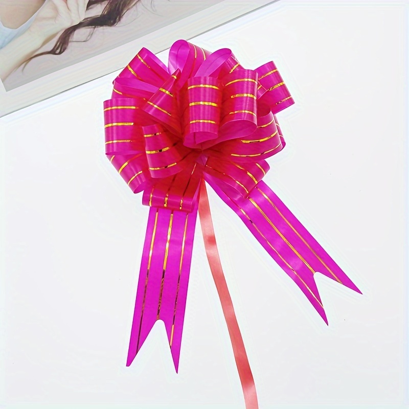 10 Pezzi, Golden Line Pull Bows 10 Colori 4,7 Pollici Grandi Fiocchi Di  Nastro Perfetti Per La Confezione Di Scatole E Borse Regalo, Decorazione Di  Cesti, Decorazione Dell'albero Di Natale, Matrimoni, Compleanni