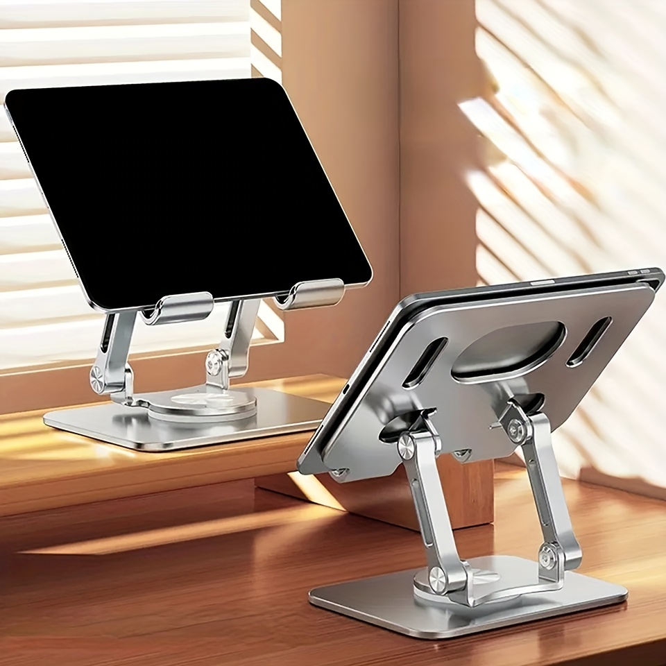 Aluminum Swivel Tablet Stand 360 Rotating Base Holder for iPad