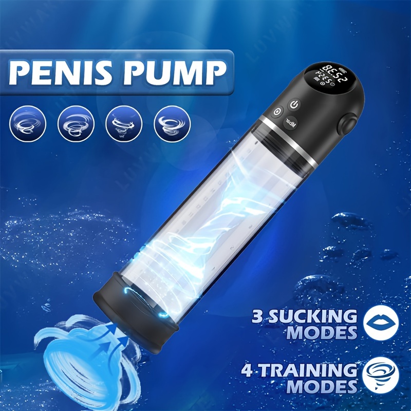 Pompe à pénis électrique pour hommes, jouets sexuels, pompe à vide,  agrandissement de la bite, entraîneur masculin, masturbateur, Machine  sexuelle pour adultes - AliExpress