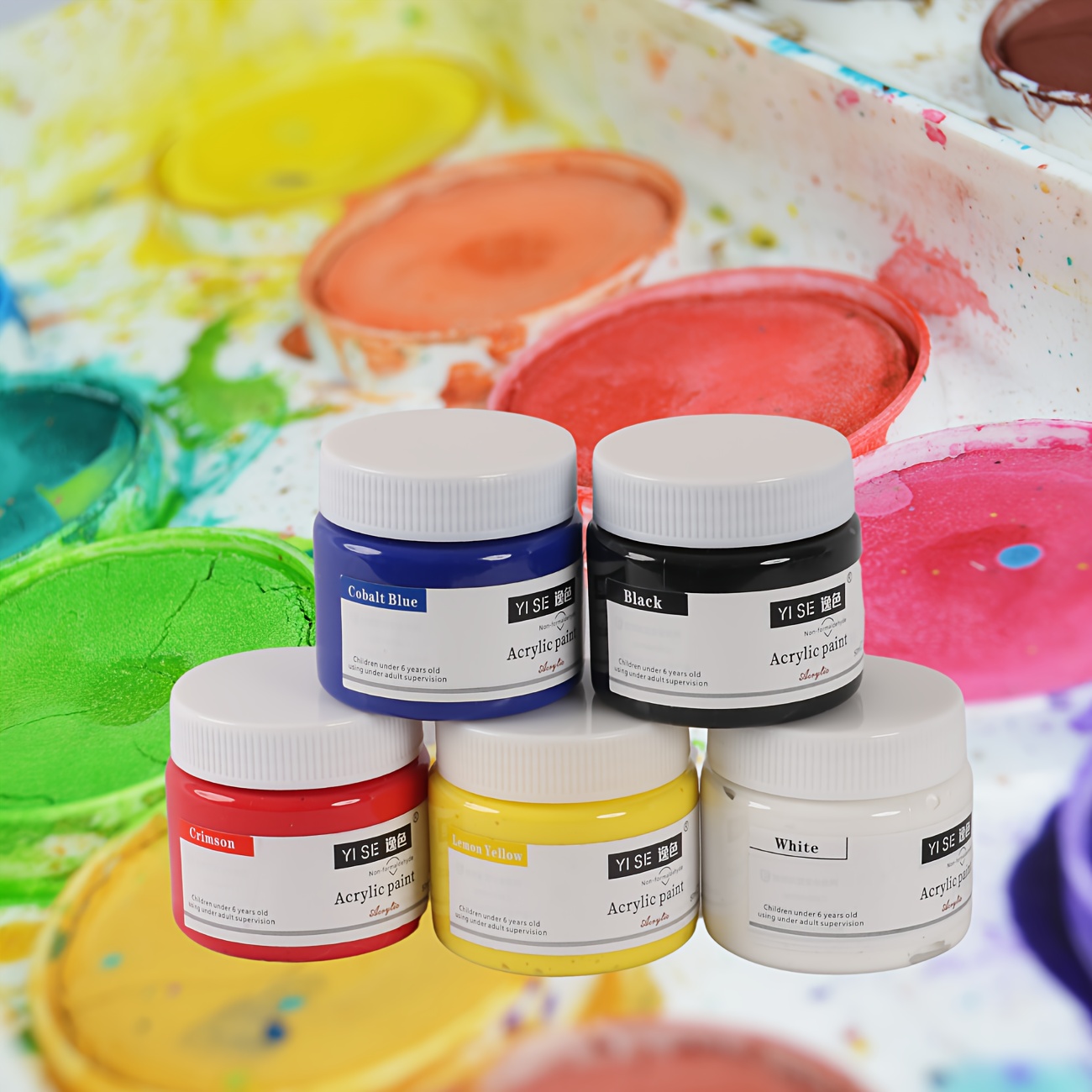 Marbling Paint Kit Water-based Art Paint Set Diy Painting On Water