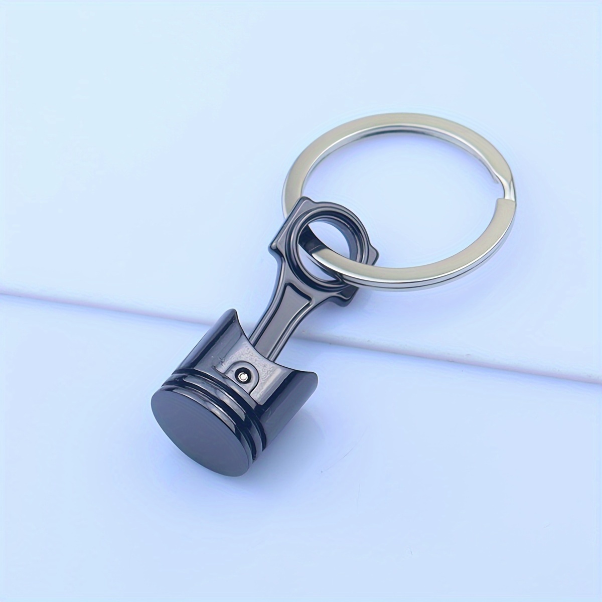 1pc/2pcs Kreativer Auto-Schlüsselanhänger Für Männer, Metall-Mini