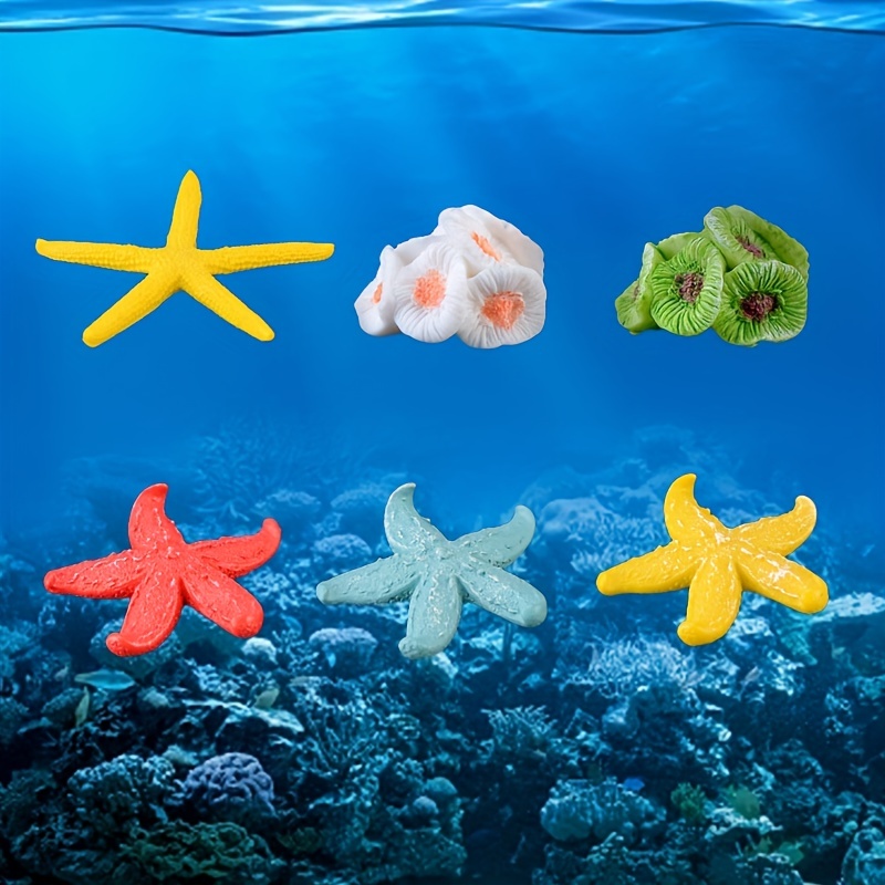 Starfish Resin Crafts Micro Landscape Ornaments For Decoration - Temu