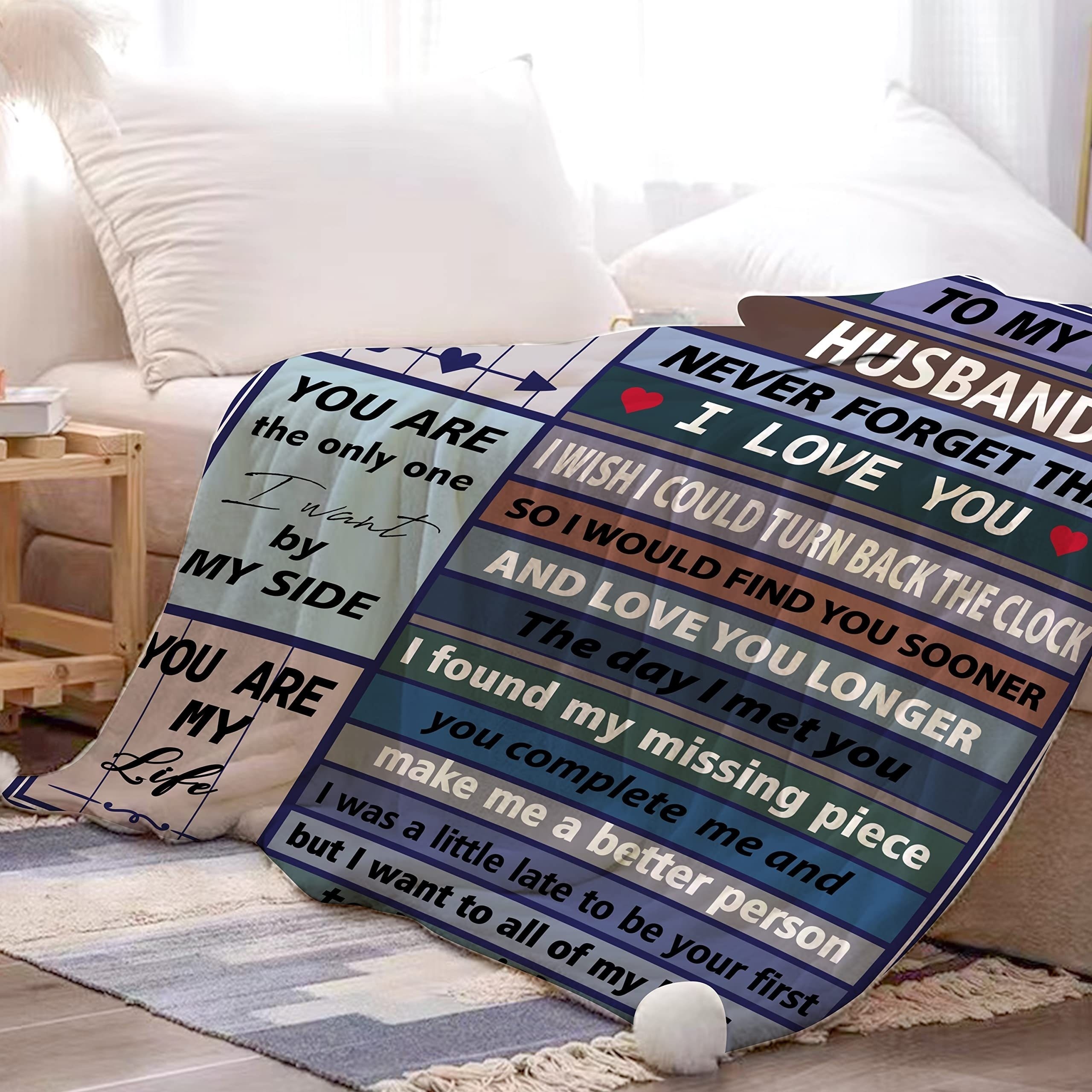 Blanket Valentine Gifts For Him Valentines Gifts For Husband - Temu