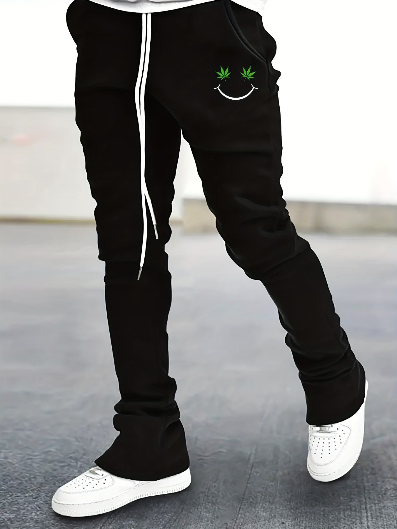Men's Funny Pattern Flare Pants