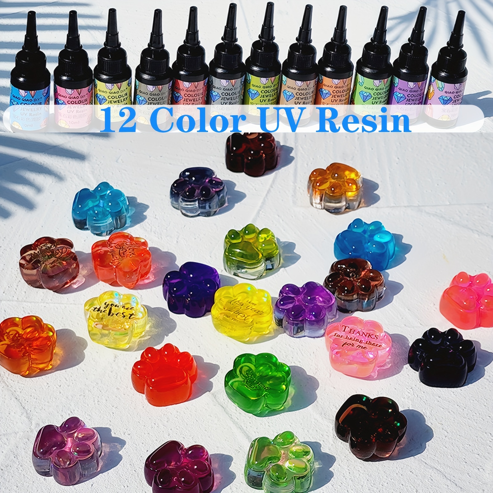 Lime Colored UV Resin 10ml