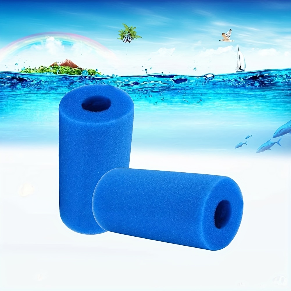 Filtre de piscine pour piscine Intex de type A réutilisable/lavable avec  cartouche en mousse Éponge,1PC