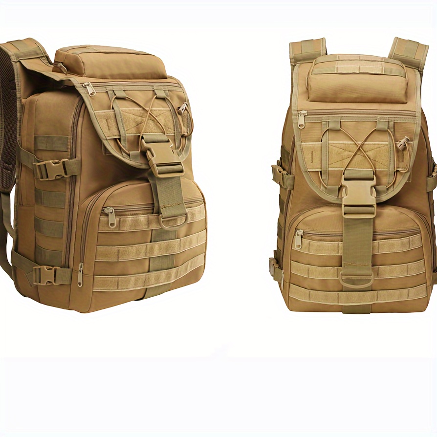 Mochila de camuflaje para hombre, mochila táctica militar del ejército de  gran capacidad, mochila de viaje al aire libre para hombre, mochila para