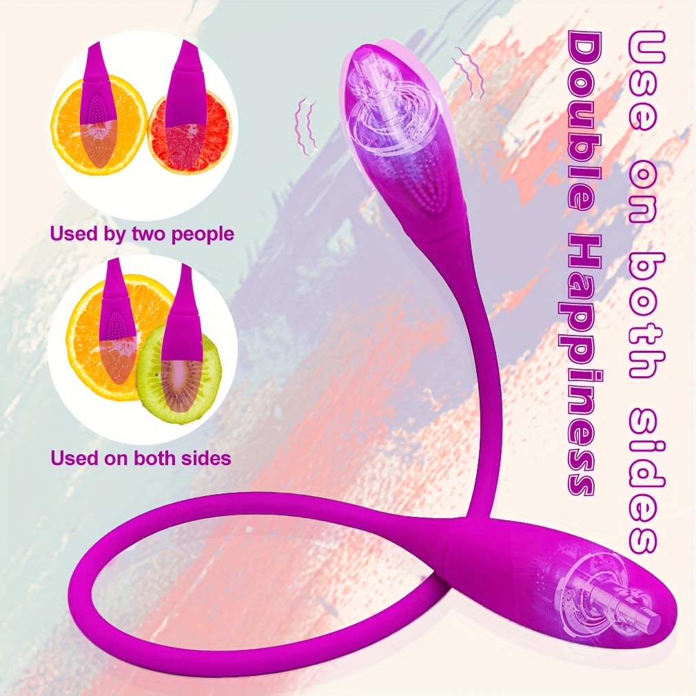 1pc female vibrator clitoral anal vibration stimulation prostate stimulation 2 in 1 clitoral anal g spot prostate vibrator 7 frequency vibration mode couple two person pleasure suitable for beginner couples toys 0