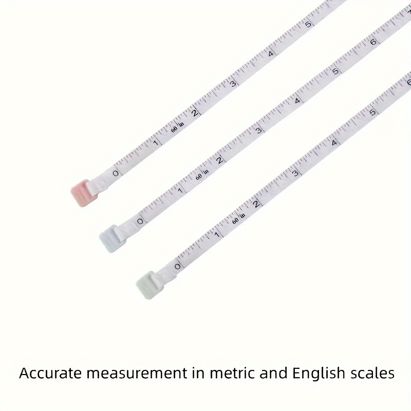 150cm/59.06in White Soft Tape Measure For Body Measurements