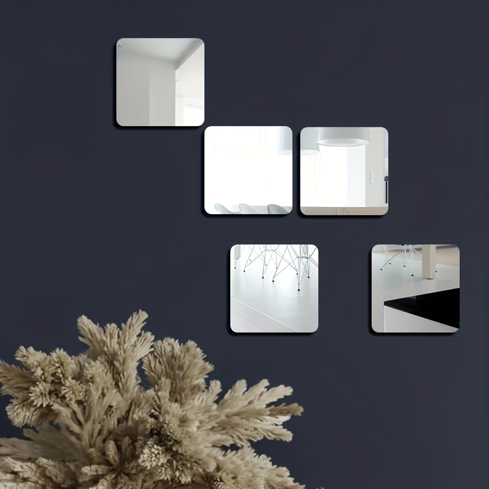 Glass Full Length Wall Mirror Tiles Thickeness Frameless - Temu