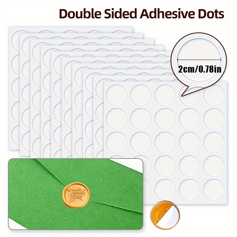 Adhesive, Invisible Double-sided Adhesive For Balloons, Dots Of