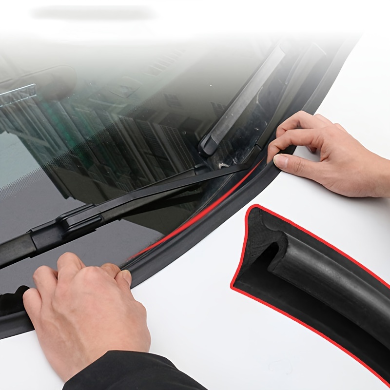 1 8m Car Rubber Seal Spoiler Strip & Auto Windshield Accessories