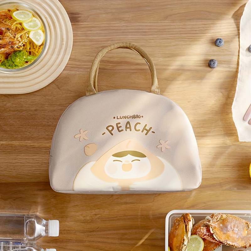 Cute Lunch Bag Insulated Kawaii Lunch Box Anime Reusable - Temu