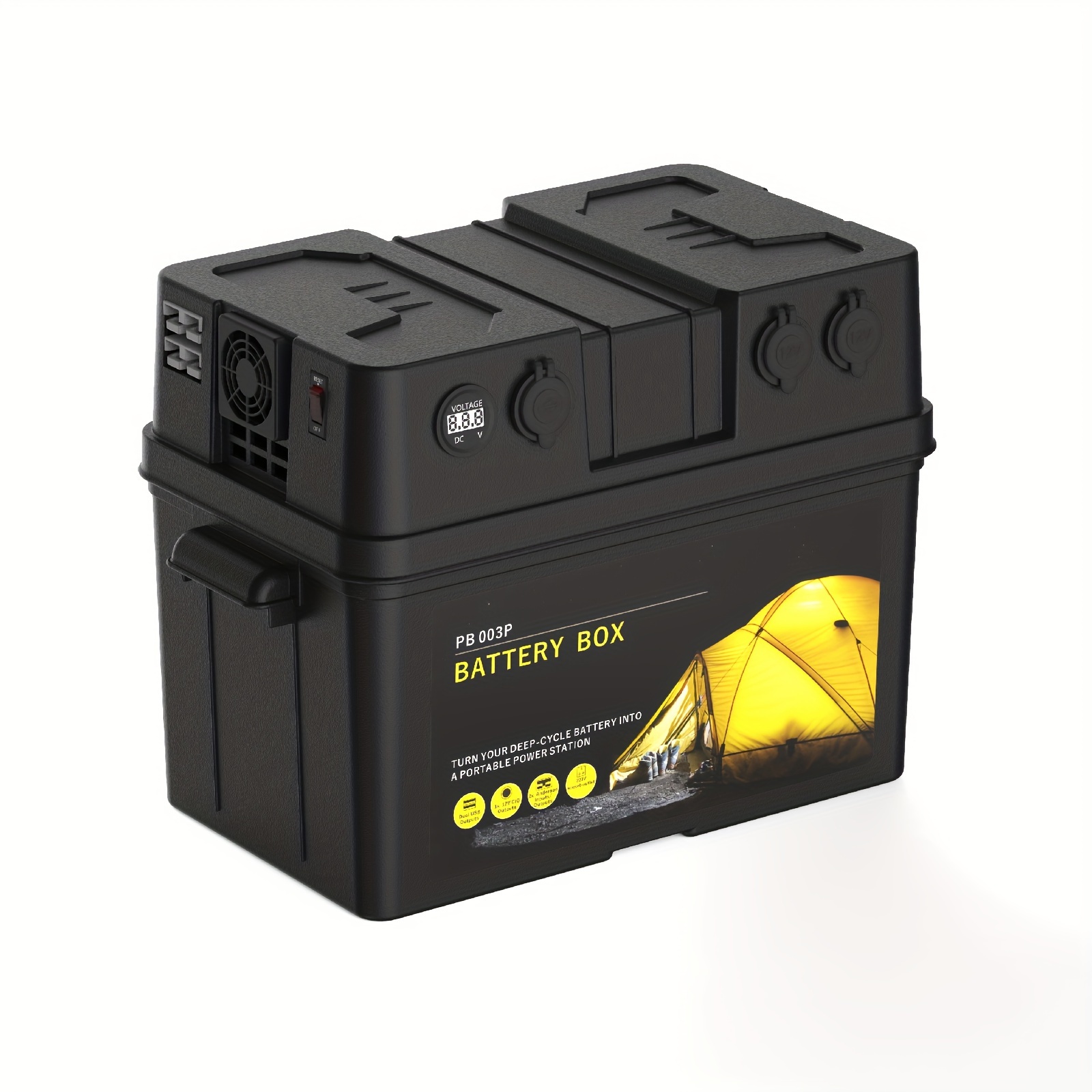 Multifonctionnel Boîtier De Batterie Portable Extérieur - Temu Canada