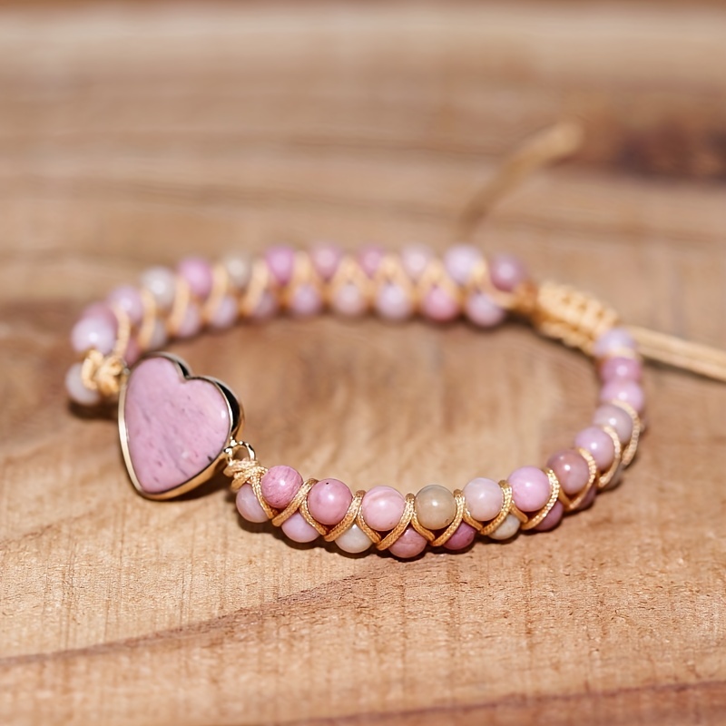 Bracelet amoureux rose