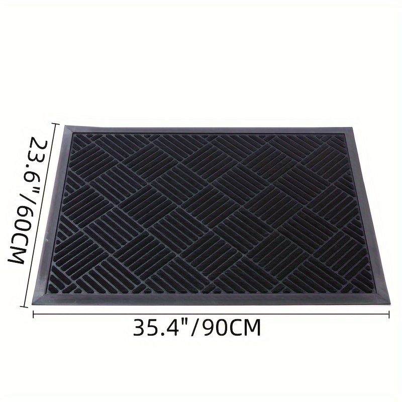 Color G Indoor Door Mat, Entryway Rug 20X32 Waterproof , Non Slip  Washable Qui