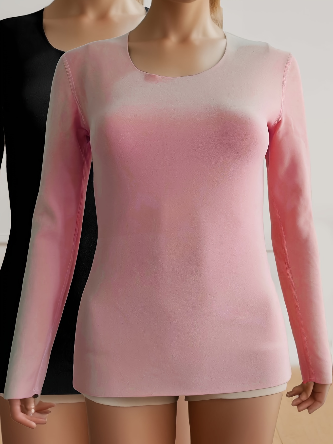 Seamless Thermal Underwear Soft Comfortable Long Sleeve Base - Temu