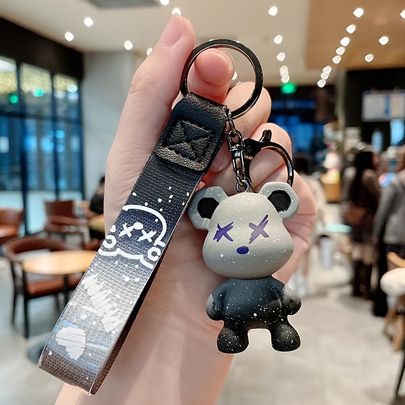 Fashion Bear Keychain Creative Leather Lanyard Key Chain Lanyard Bag Car  Keyring Holder Jewelry For Girls Boys Children Teens - AliExpress