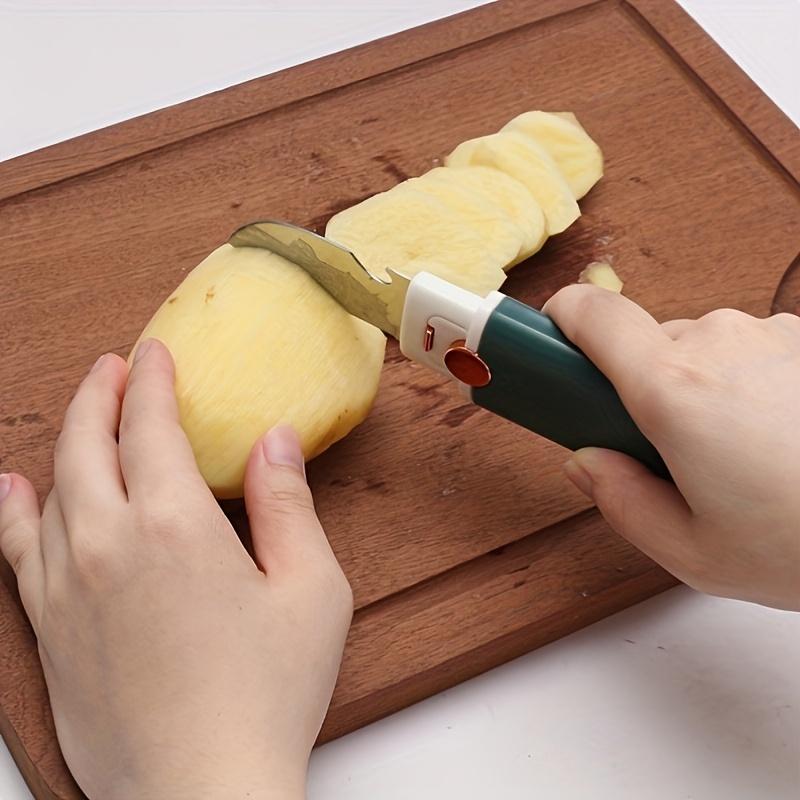 Fruit Peeler, Metal Vegetable Peeler, Potato Peeler, Fruit Cutter,  Multifunctional Vegetable Cutter, Reusable Melon Planer, Fruit Skin  Scraper, Kitchen Tools - Temu