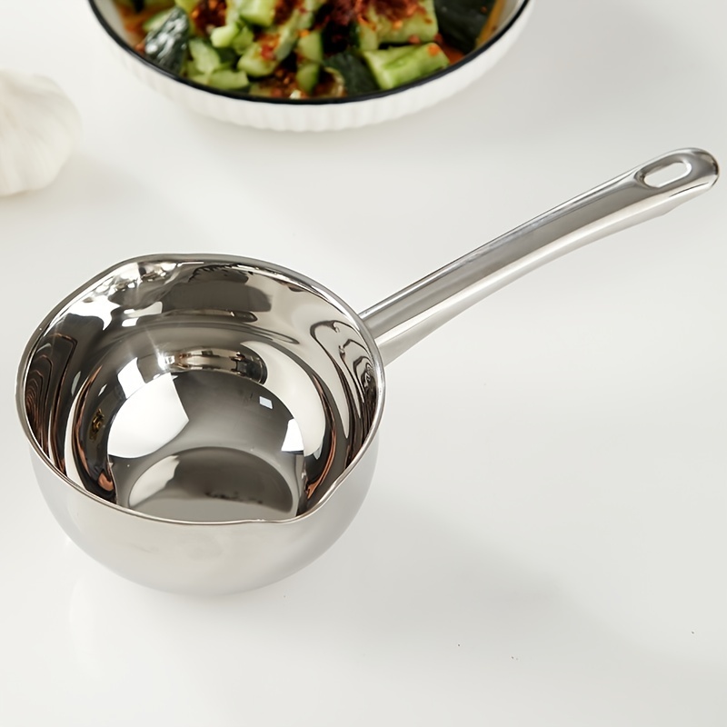 Multifunctional Mini Pot Small Stainless Steel Milk Cooking Sauce