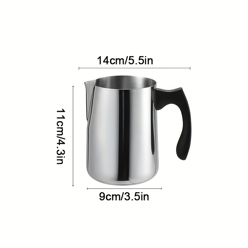 Stainless Steel Milk Frothing Pitcher, Pointed Mouth Italian Pull Flower  Cup, Art Milk Stainless Steel Pull Flower Cup For Milk Jug Coffeware Coffee  Tool ( ) - Temu