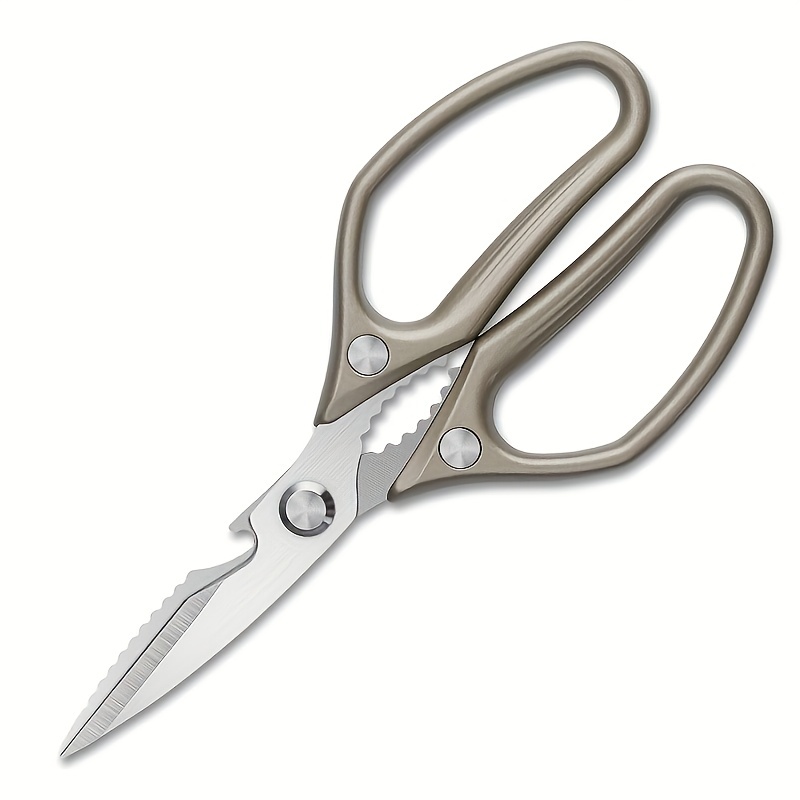 1pc Multifunctional Kitchen Stainless Steel Strong Scissors, Household  Scissors